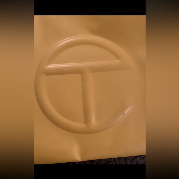 Telfar Unisex Large Shopping Bag - Yellow